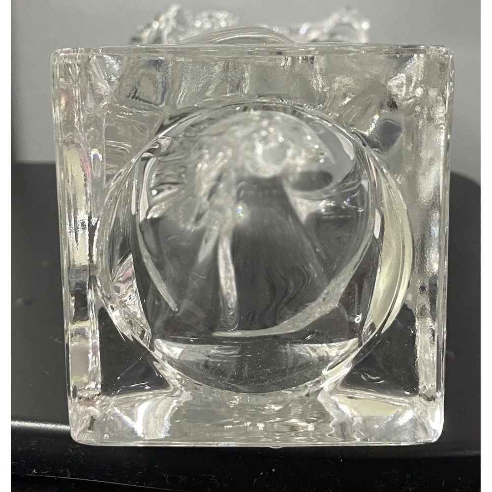 Mikasa Herald Collection Crystal Angelic Mandolin Statue Figurine 8